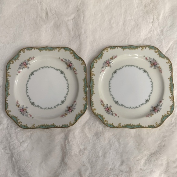 Noritake China, Replacement 8” Square Plates, Made in Japan, 2 piece set - Picture 2 of 8